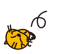 "Joe" the Sketch Dog & "Gabriel" the cat sticker #5388420