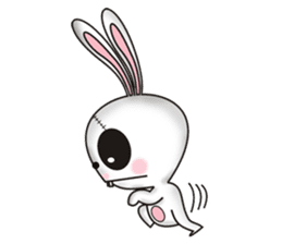 Bunkenstein The Cute Frankenstein Bunny sticker #5388689