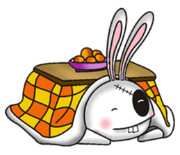 Bunkenstein The Cute Frankenstein Bunny sticker #5388693