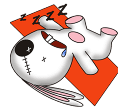 Bunkenstein The Cute Frankenstein Bunny sticker #5388698