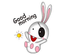 Bunkenstein The Cute Frankenstein Bunny sticker #5388703