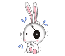 Bunkenstein The Cute Frankenstein Bunny sticker #5388712
