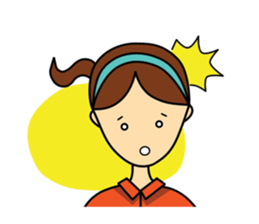 Peaceful Lady sticker #5389328