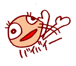 I carry happiness to you. sticker #5389635