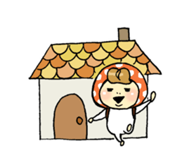 Child of mushroom 3 sticker #5390320