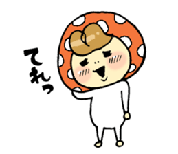 Child of mushroom 3 sticker #5390324