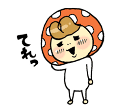 Child of mushroom 3 sticker #5390324