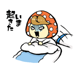 Child of mushroom 3 sticker #5390348