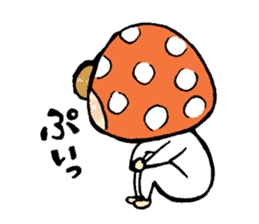 Child of mushroom 3 sticker #5390355