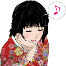 JapanRetroGirl sticker #5390413