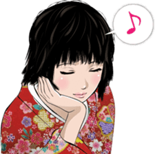 JapanRetroGirl sticker #5390413