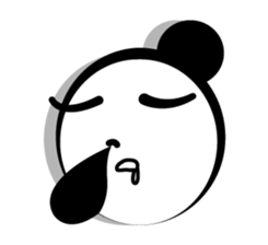 Miss Baotou classic expression sticker #5390800