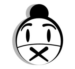 Miss Baotou classic expression sticker #5390817