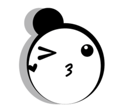 Miss Baotou classic expression sticker #5390828