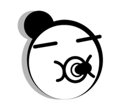 Miss Baotou classic expression sticker #5390830