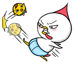 Diaper Chicken ver.1 (World) sticker #5390943