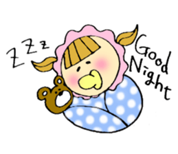 Selfish baby sticker #5391533