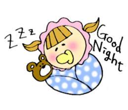 Selfish baby sticker #5391533