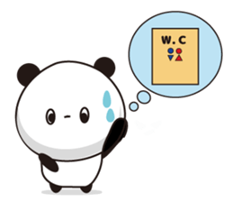 Convenient Panda2 sticker #5392020