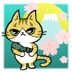 The cat Toranosuke's journey.