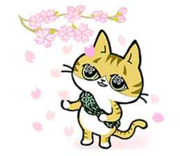 The cat Toranosuke's journey. sticker #5392086