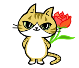 The cat Toranosuke's journey. sticker #5392088