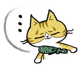 The cat Toranosuke's journey. sticker #5392090