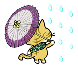 The cat Toranosuke's journey. sticker #5392097