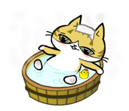 The cat Toranosuke's journey. sticker #5392113