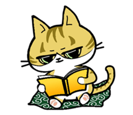 The cat Toranosuke's journey. sticker #5392114