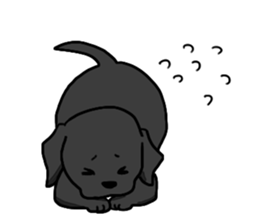 Labrador Retriever puppies sticker #5392197