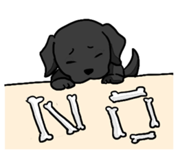 Labrador Retriever puppies sticker #5392199