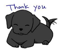 Labrador Retriever puppies sticker #5392200