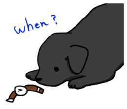 Labrador Retriever puppies sticker #5392203