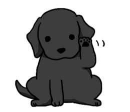 Labrador Retriever puppies sticker #5392208