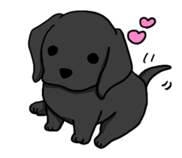 Labrador Retriever puppies sticker #5392213