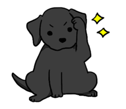 Labrador Retriever puppies sticker #5392215
