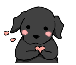 Labrador Retriever puppies sticker #5392217