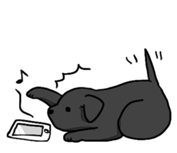 Labrador Retriever puppies sticker #5392218