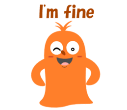 Conversation with creatures English sticker #5392279