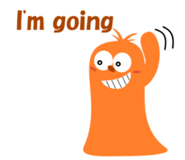 Conversation with creatures English sticker #5392281