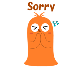 Conversation with creatures English sticker #5392287