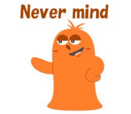 Conversation with creatures English sticker #5392305