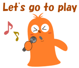 Conversation with creatures English sticker #5392308