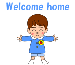 Conversation with boy English sticker #5392523