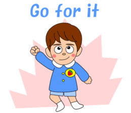 Conversation with boy English sticker #5392525