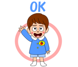 Conversation with boy English sticker #5392528