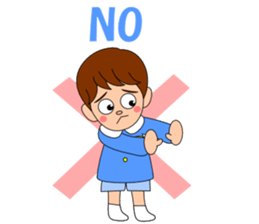 Conversation with boy English sticker #5392529