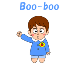 Conversation with boy English sticker #5392535