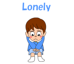 Conversation with boy English sticker #5392539